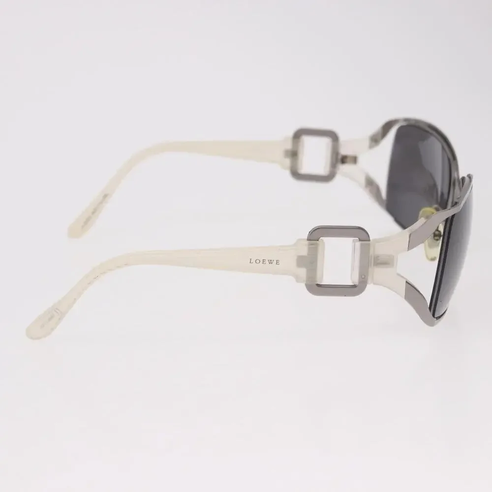 Loewe Rubber Sunglasses Clear White
